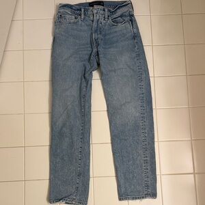 Abercrombie & Fitch Light Blue Straight Jeans